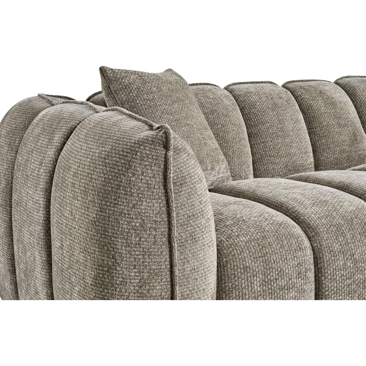 Venice 3 Seater Sofa In  Mocha