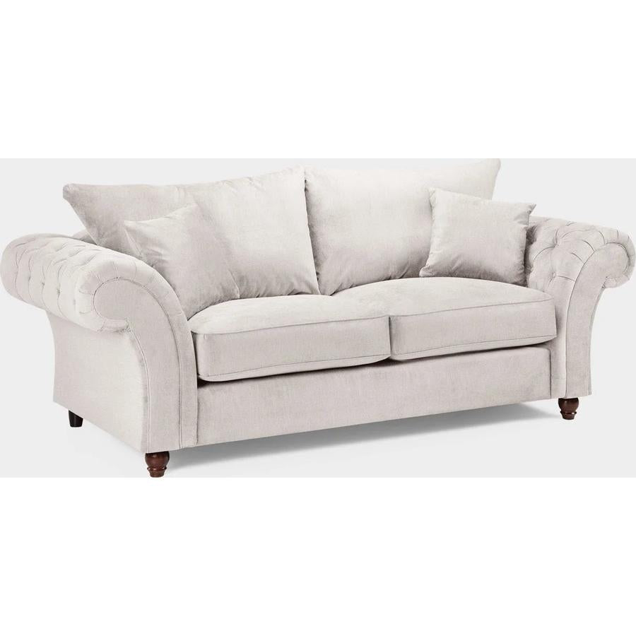 Windsor Fullback Stone 3 Seater Sofa