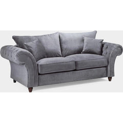 Windsor Fullback Sofa Grey 3 Seater