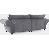Windsor Fullback 4 Seater Sofa In Grey