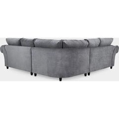 Windsor Fullback Sofa Grey Large Corner