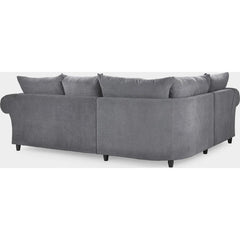 Windsor Fullback Sofa Grey Left Hand Facing Corner
