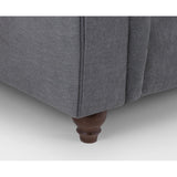 Windsor Fullback Sofa Grey Left Hand Facing Corner