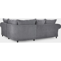 Windsor Fullback Sofa Grey Right Hand Facing Corner