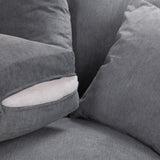 Windsor Fullback Right Hand Facing Corner Sofa In Grey