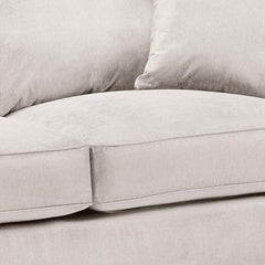 Windsor Fullback Stone 4 Seater Sofa