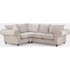 Windsor Fullback Sofa Stone Left Hand Facing Corner