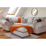 Windsor Fullback Stone Right Hand Facing Corner Sofa