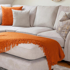 Windsor Fullback Stone Right Hand Facing Corner Sofa